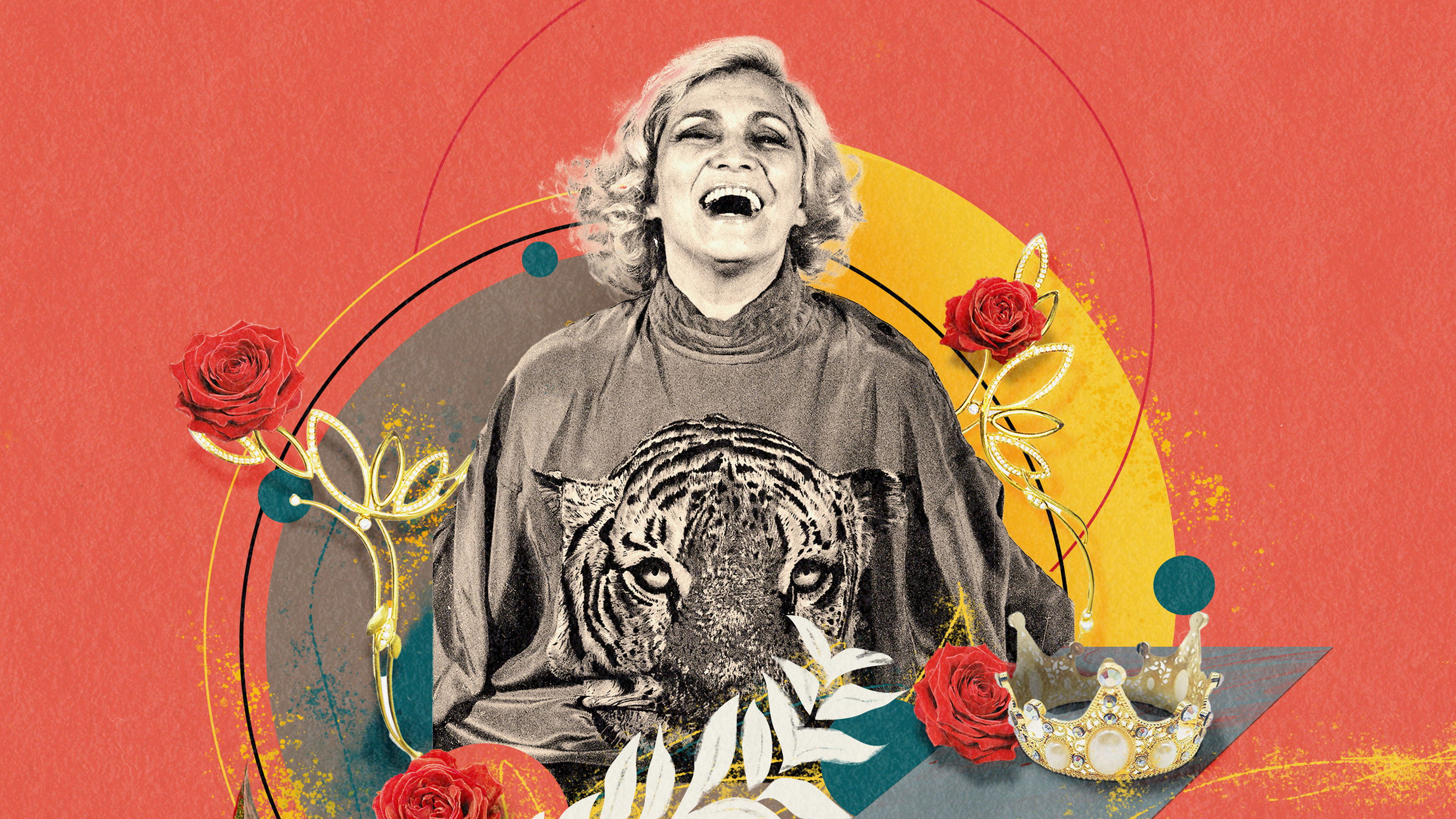 Backdrop for Hebe: The Face of Courage