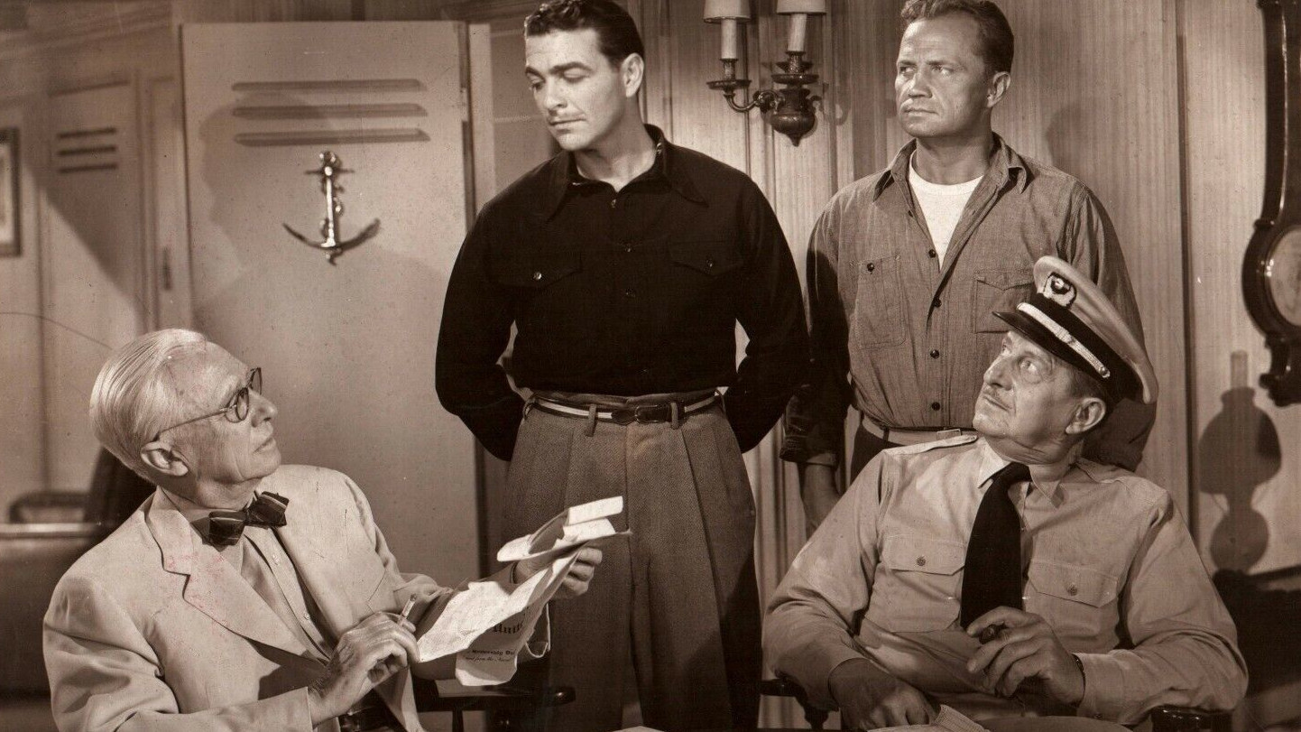 Backdrop for Perilous Waters