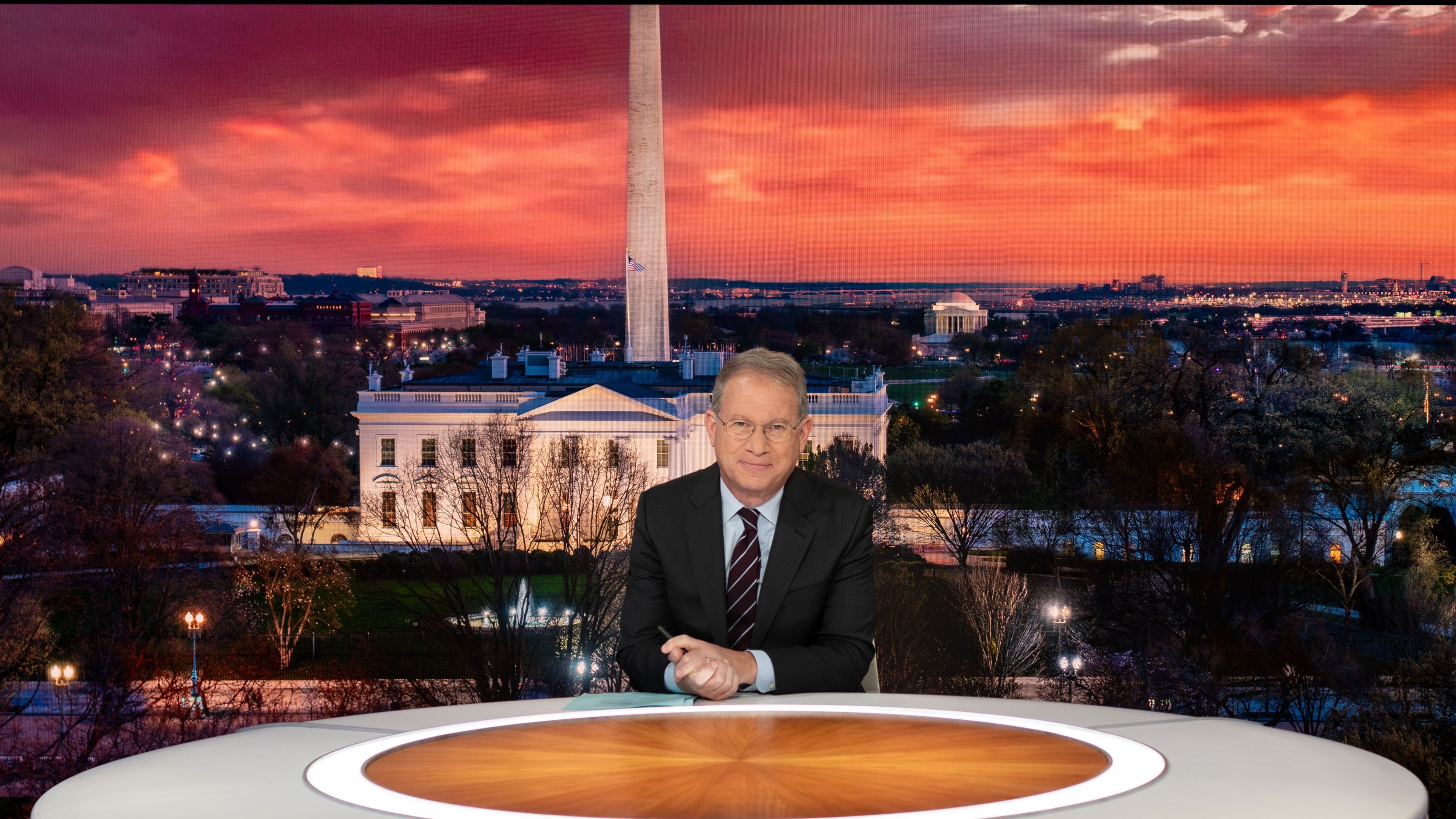 Backdrop for Washington Week with The Atlantic