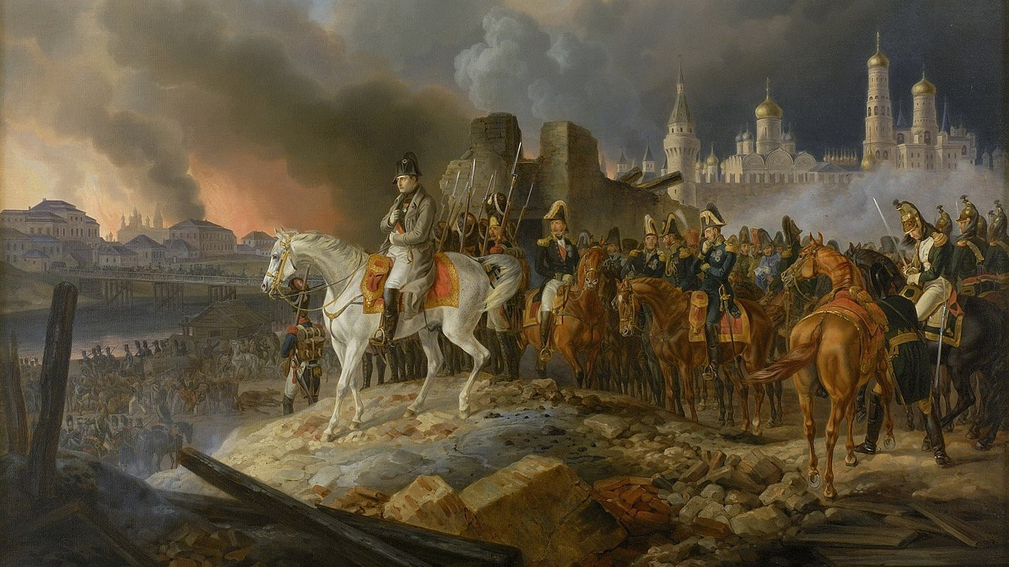 Backdrop for Napoleon: Winter in Russia