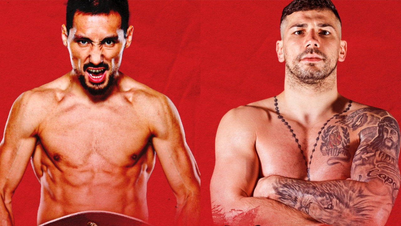 Backdrop for Janibek Alimkhanuly vs. Vincenzo Gualtieri