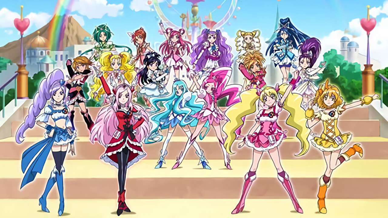 Backdrop for Pretty Cure All Stars DX2: The Light of Hope - Protect the Rainbow Jewel!