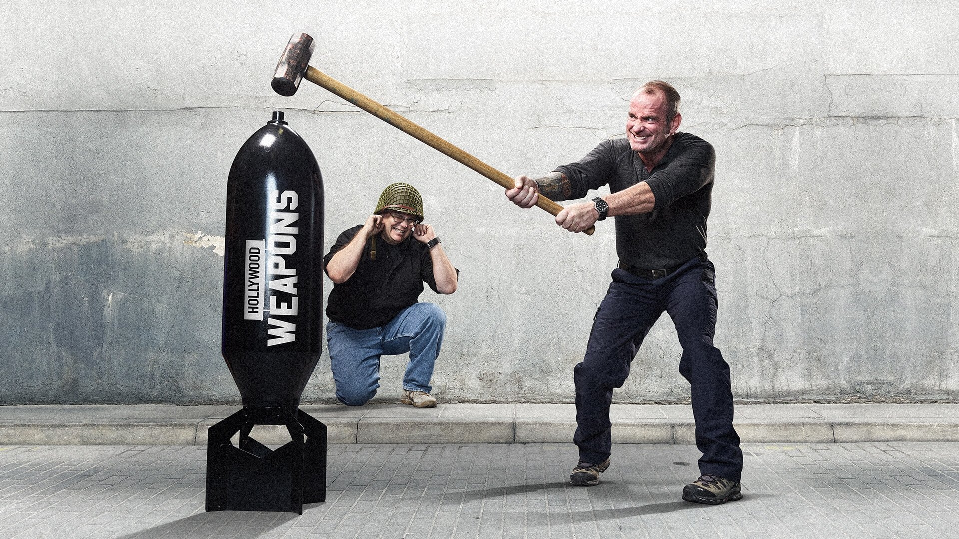 Backdrop for Hollywood Weapons