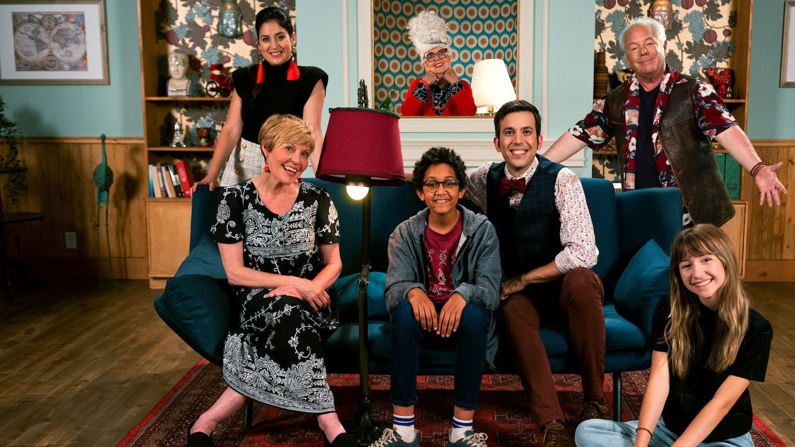 Backdrop for Famille magique