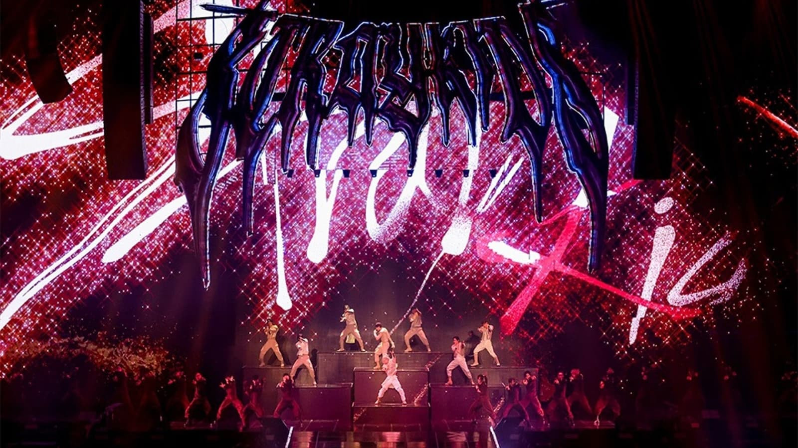 Backdrop for Beyond LIVE - Stray Kids 3rd World Tour “dominATE” in SEOUL