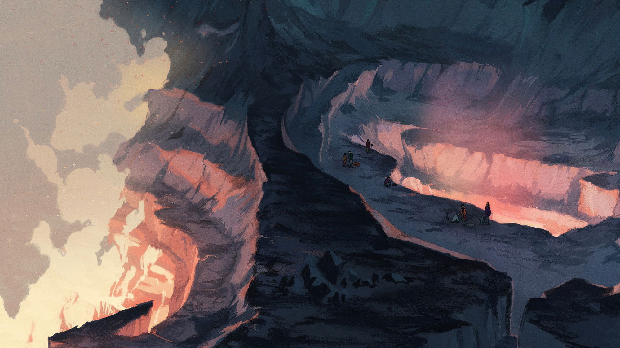 Backdrop for Caldeira