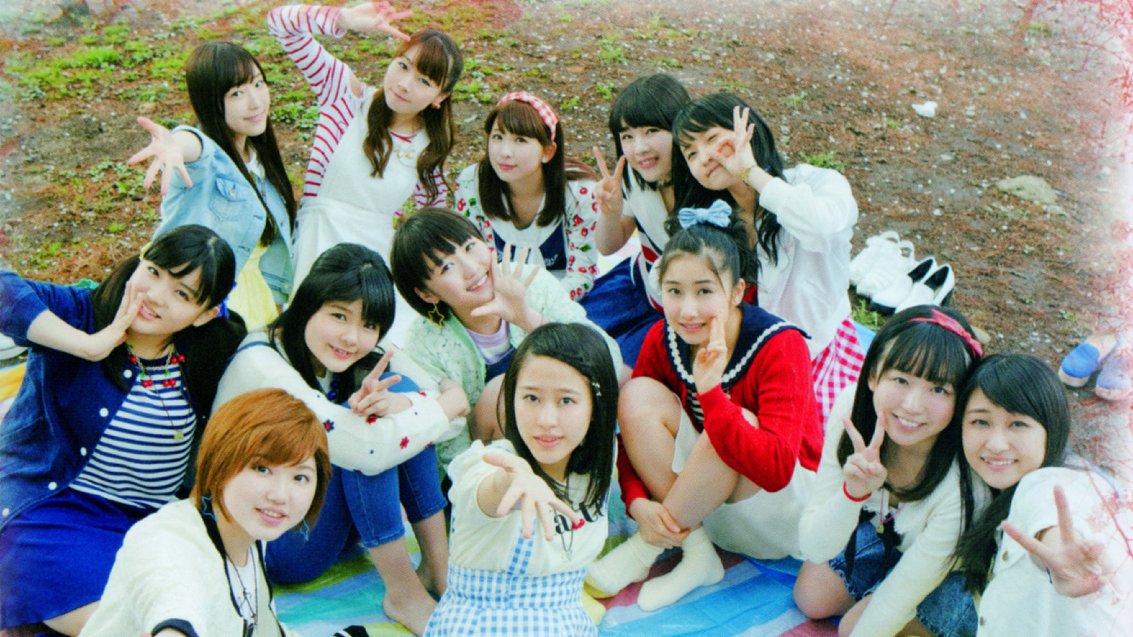Backdrop for Morning Musume.'14 & S/mileage DVD Magazine Vol.1