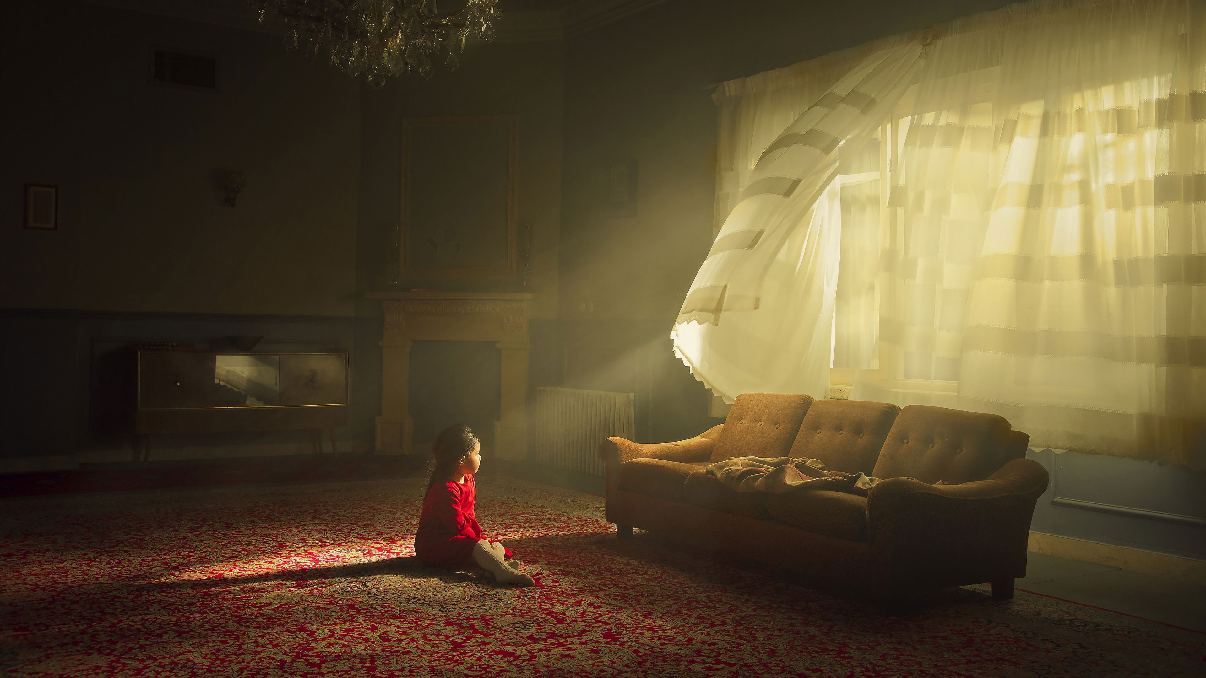 Backdrop for Killing the Eunuch Khan