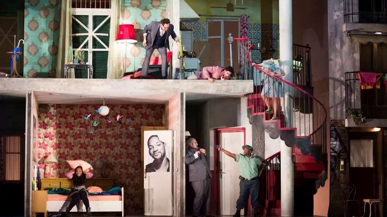 Backdrop for Rossini: Il Barbiere di Siviglia