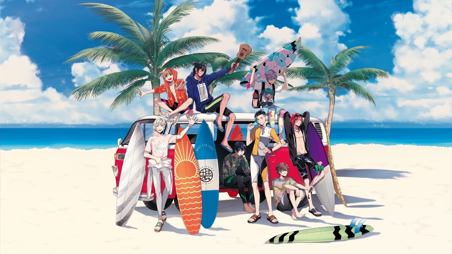 Backdrop for WAVE!! Surfing Yappe!! - Chapter 1