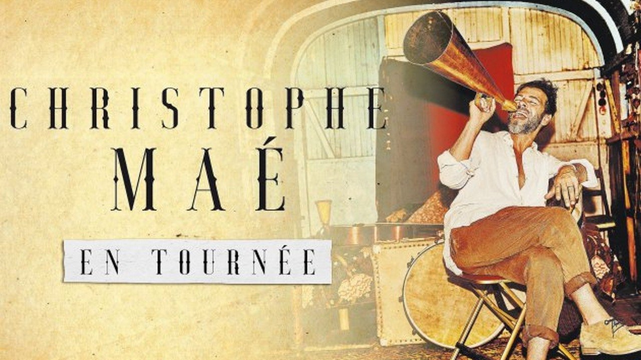 Backdrop for Christophe Maé au Cirque d’Hiver Bouglione de Paris