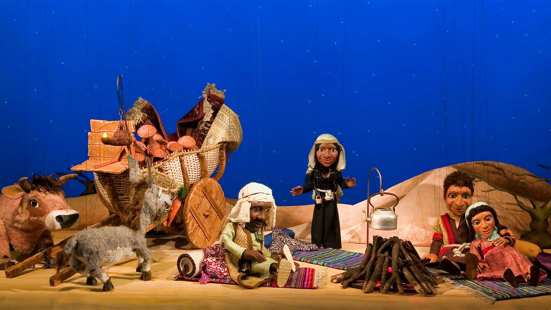 Backdrop for The Story of Christmas