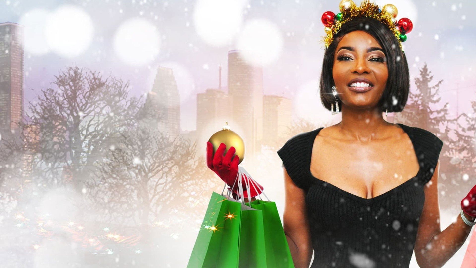 Backdrop for Sleigh Queen