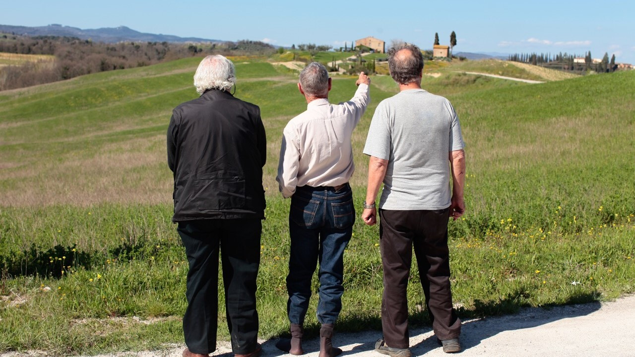 Backdrop for Shalom Italia