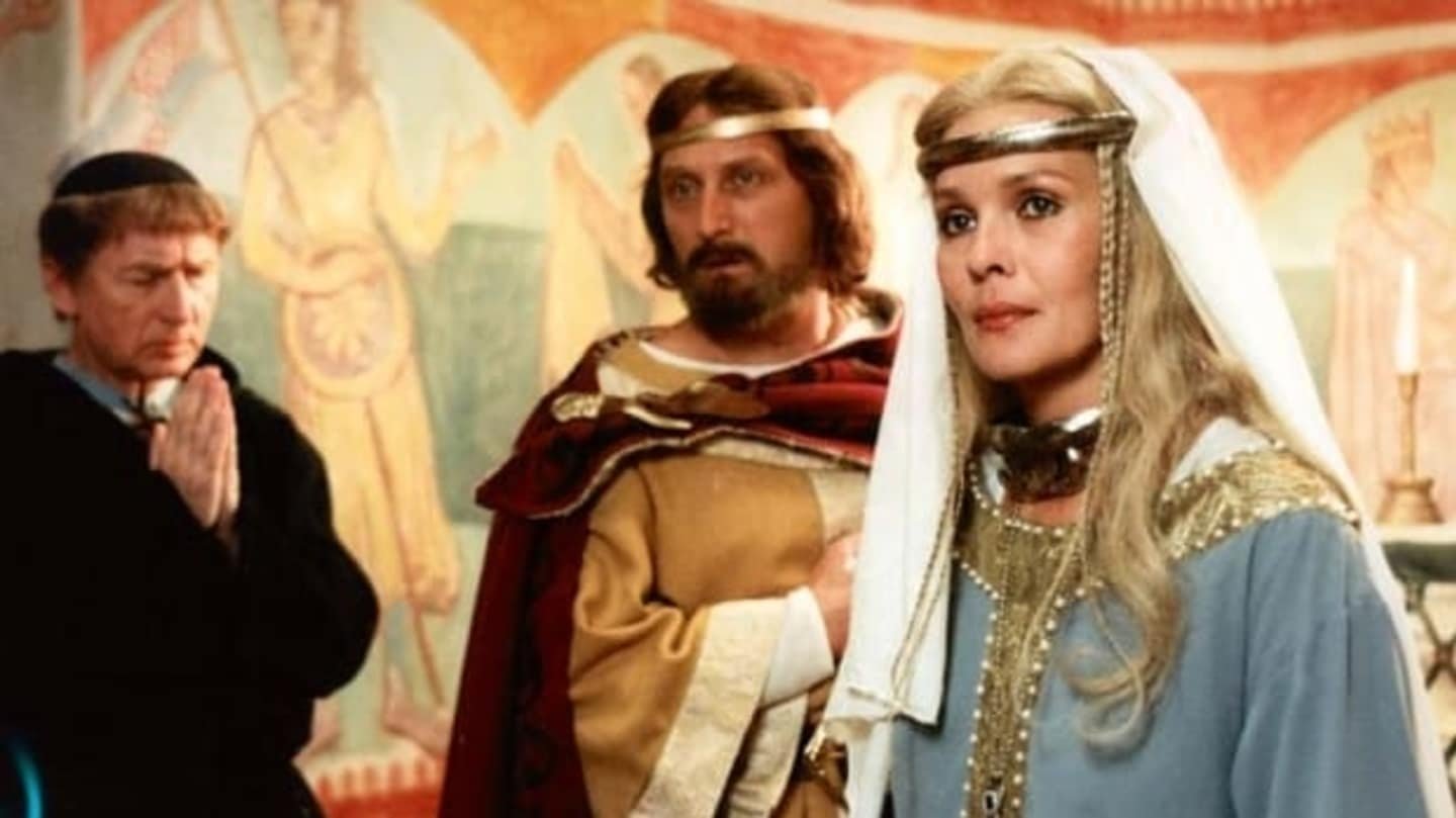 Backdrop for Oldrich and Bozena