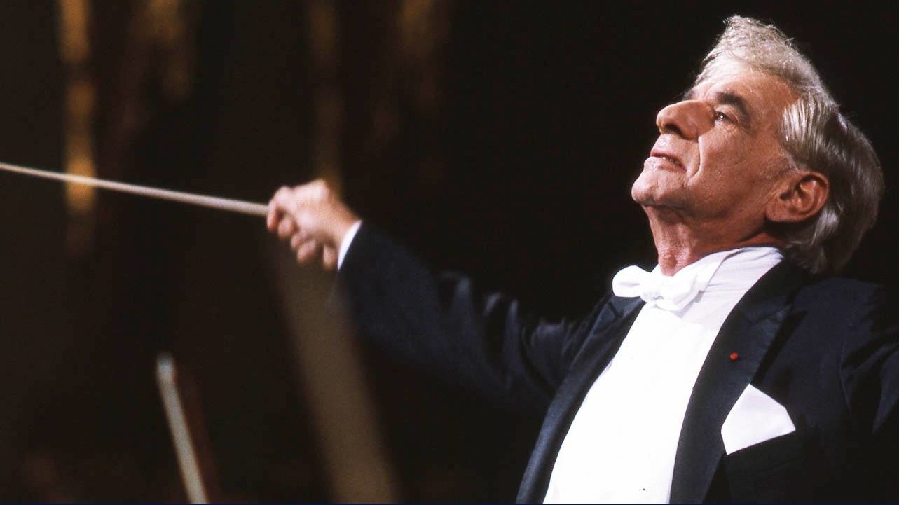 Backdrop for Leonard Bernstein: A Genius Divided