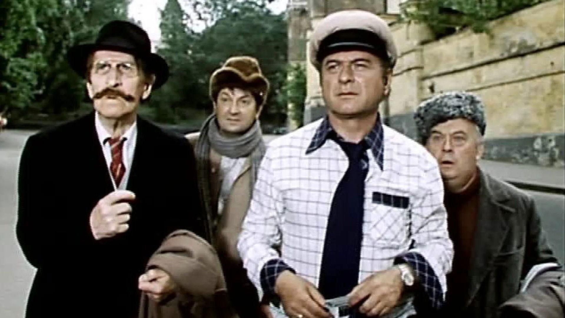 Backdrop for A Comedy of Days Gone By