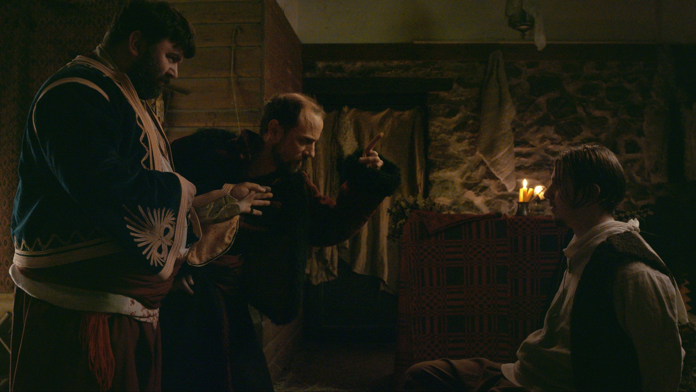 Backdrop for Before the Third Rooster Calls