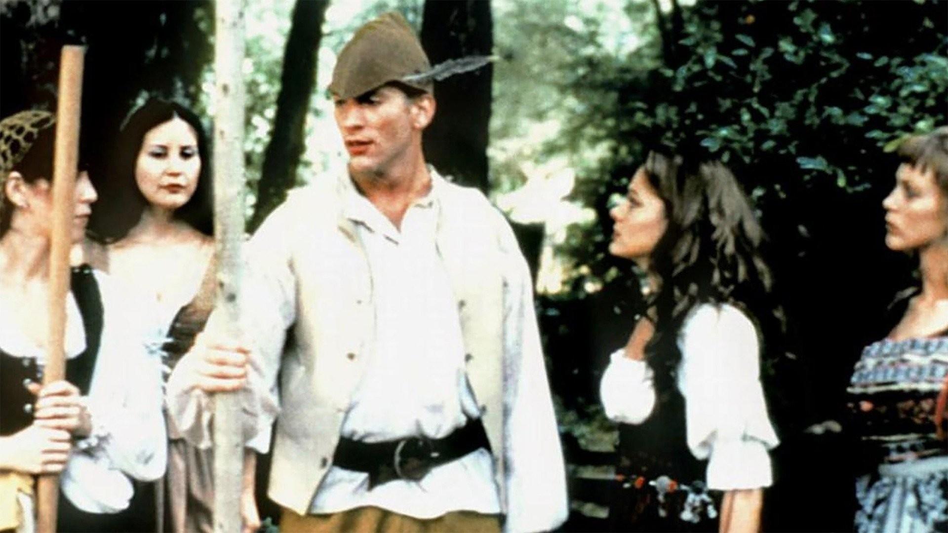 Backdrop for Virgins of Sherwood Forest