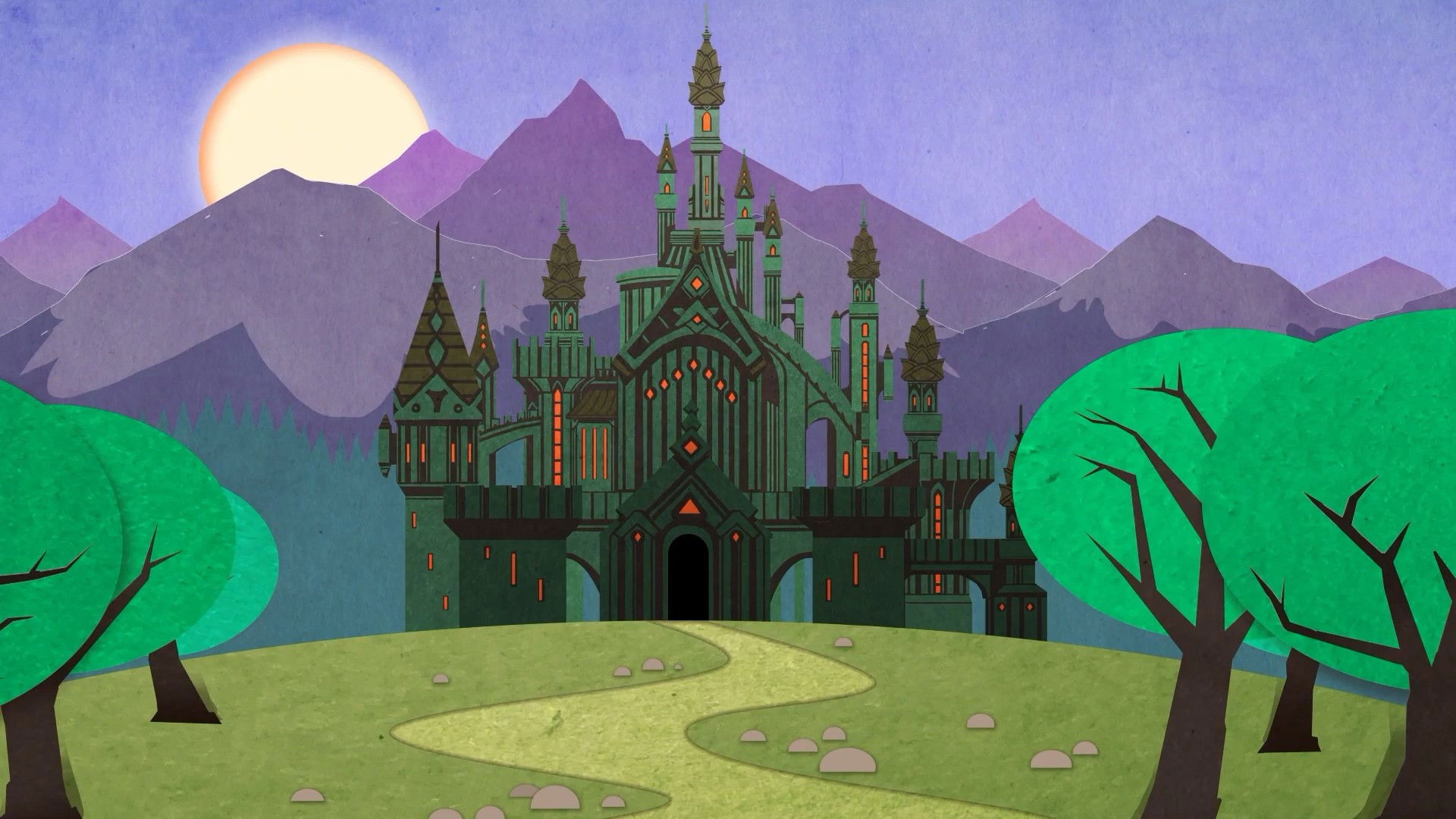 Backdrop for RWBY: Fairy Tales