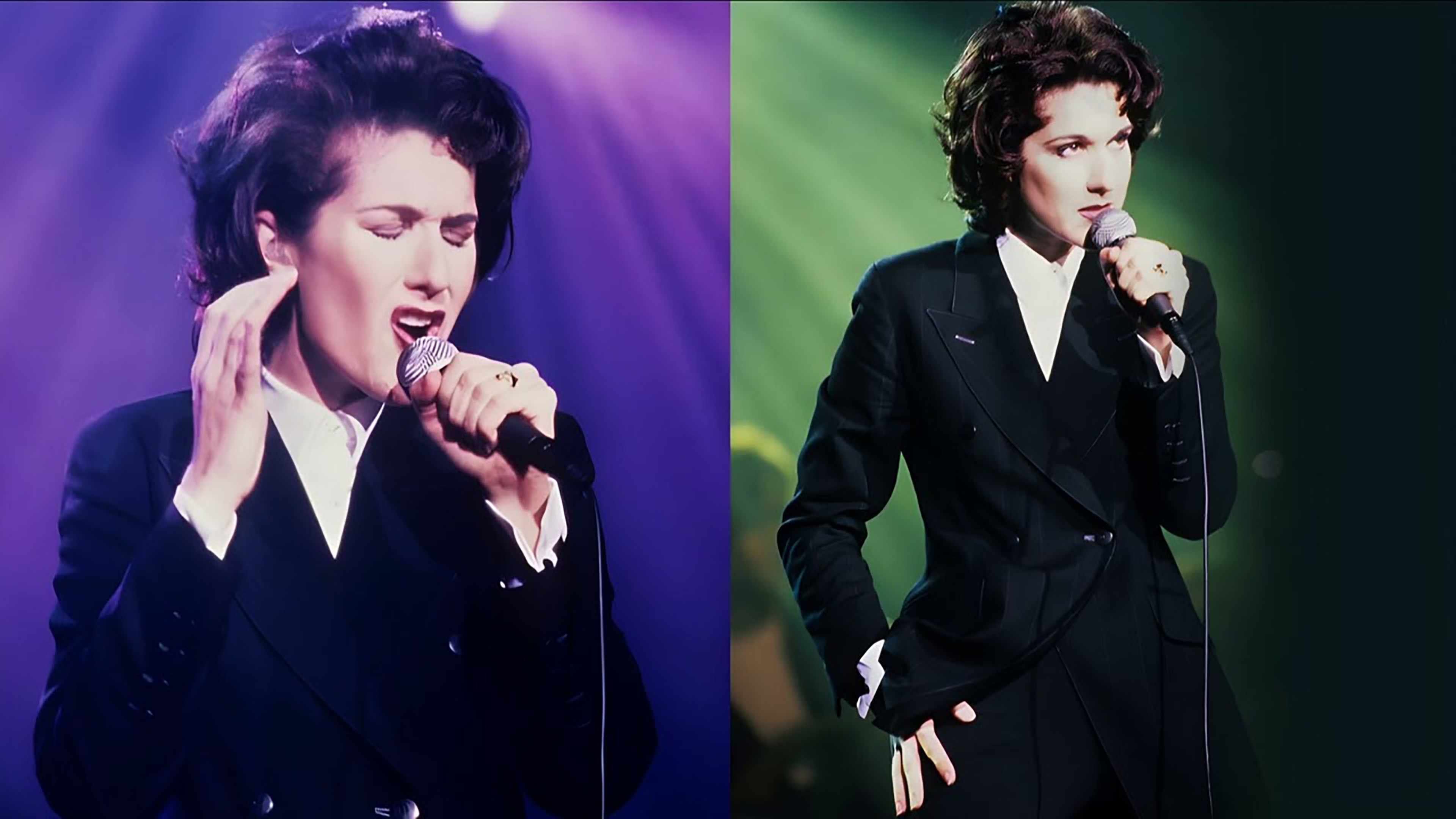 Backdrop for The Colour of My Love - Concert