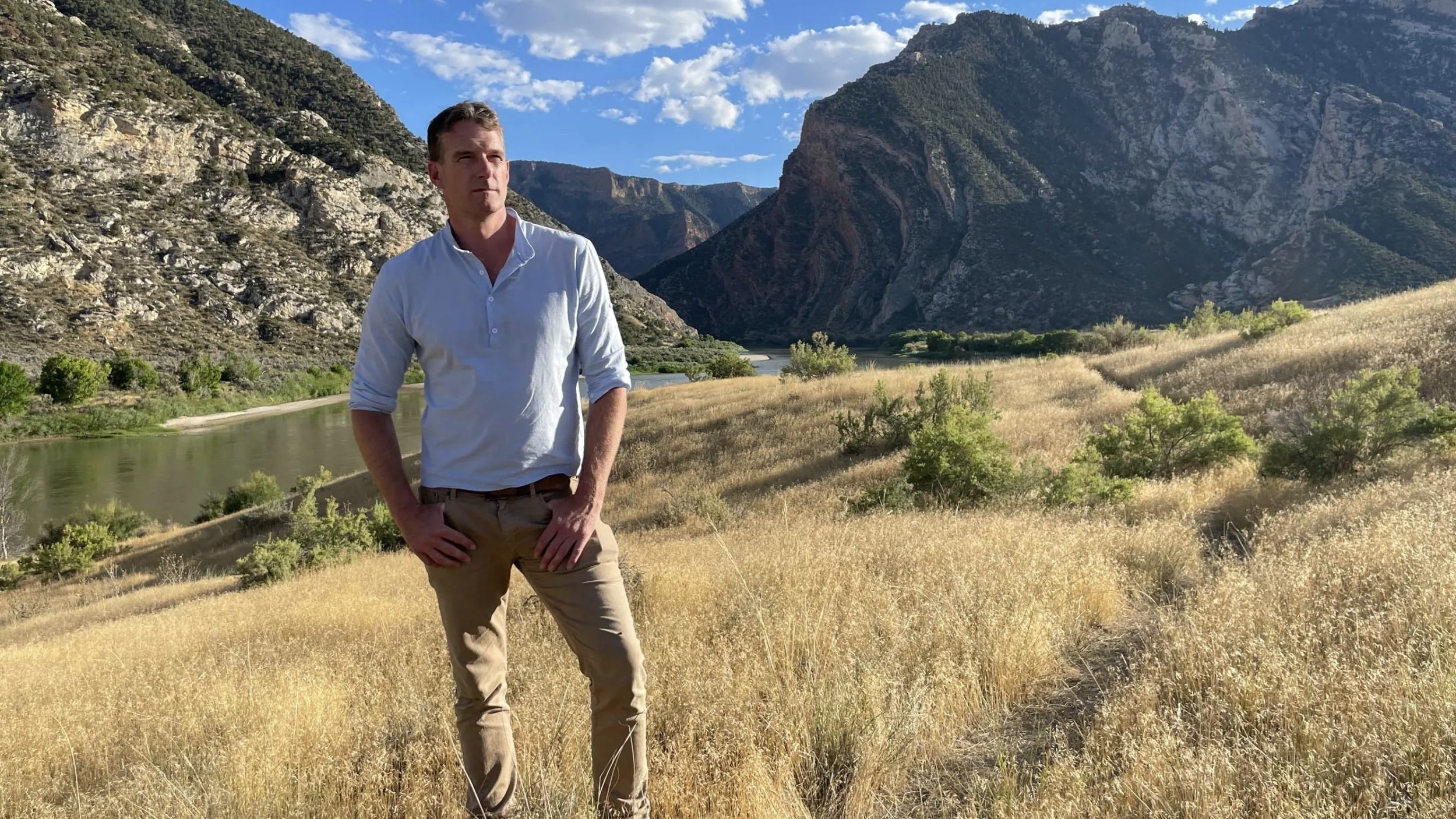 Backdrop for Into Dinosaur Valley with Dan Snow