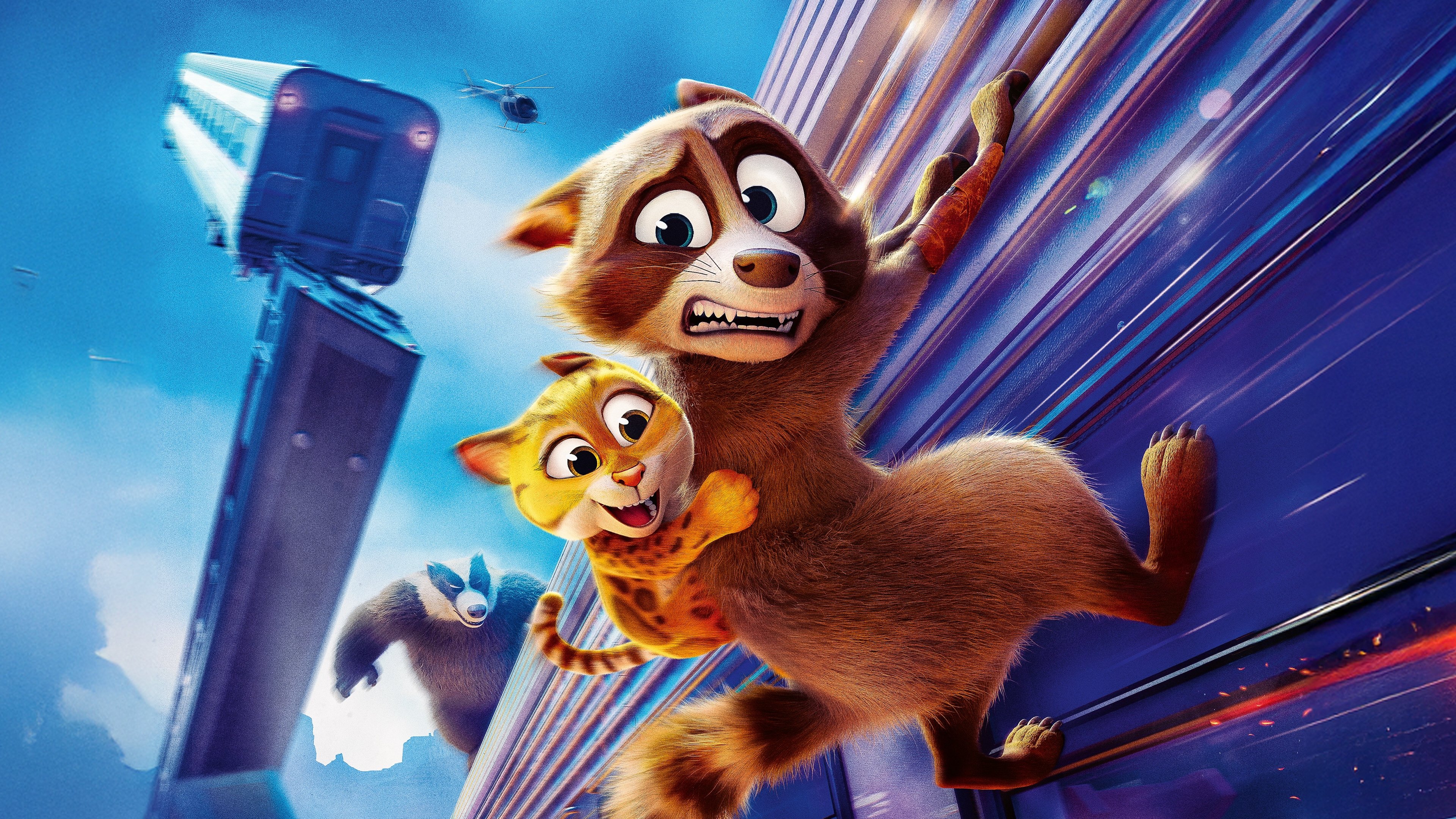 Backdrop for Pets on a Train