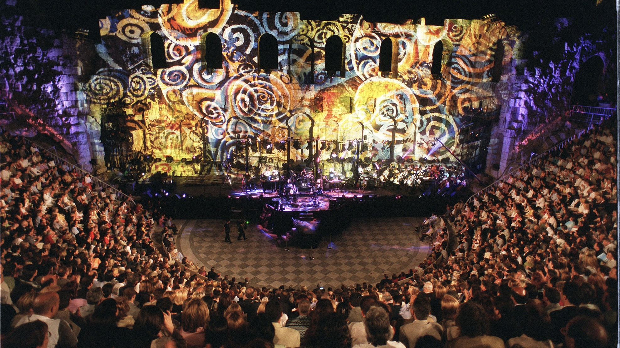 Backdrop for Jean-Michel Jarre - Hymn To Akropolis