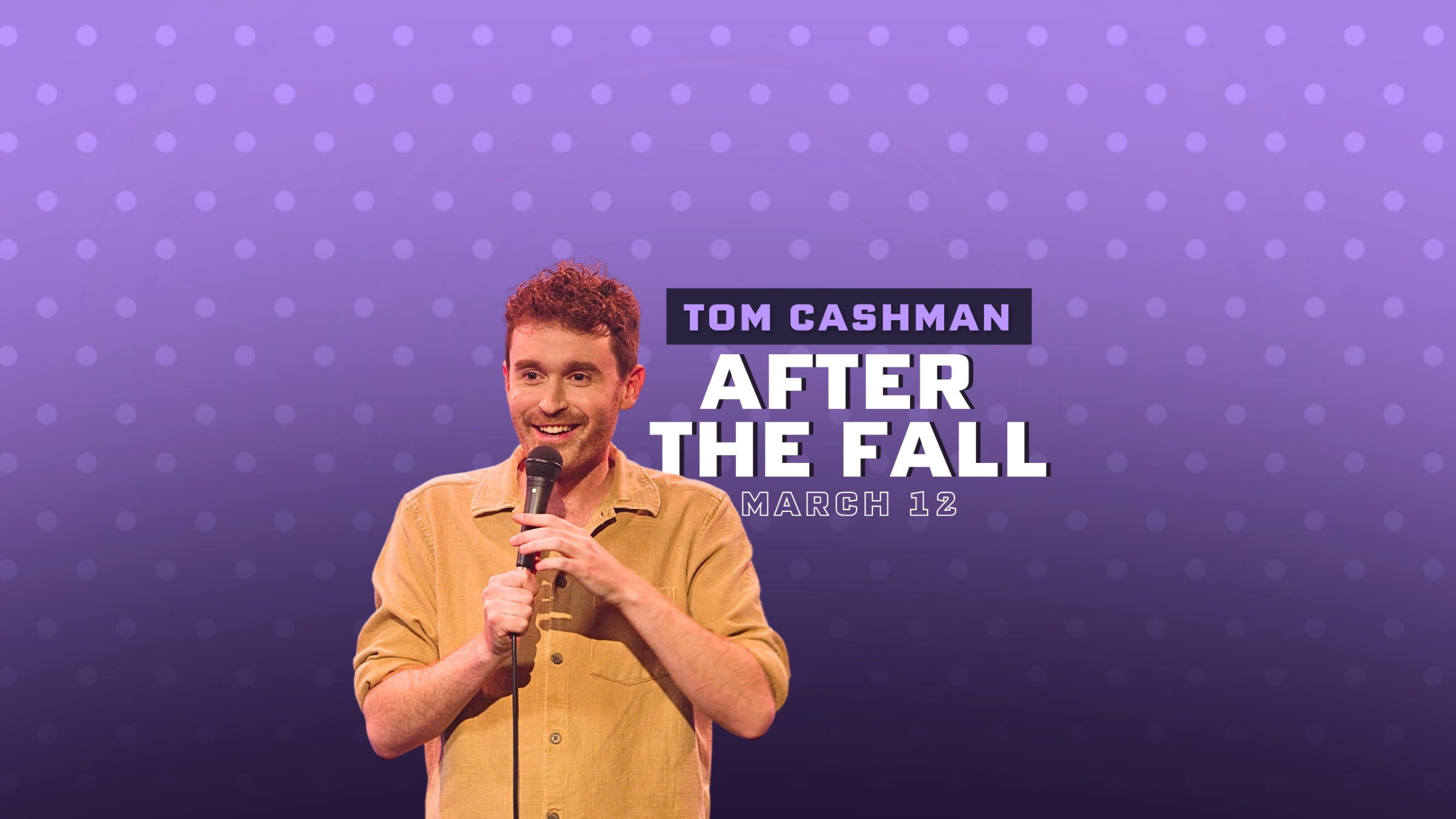 Backdrop for Tom Cashman: After the Fall