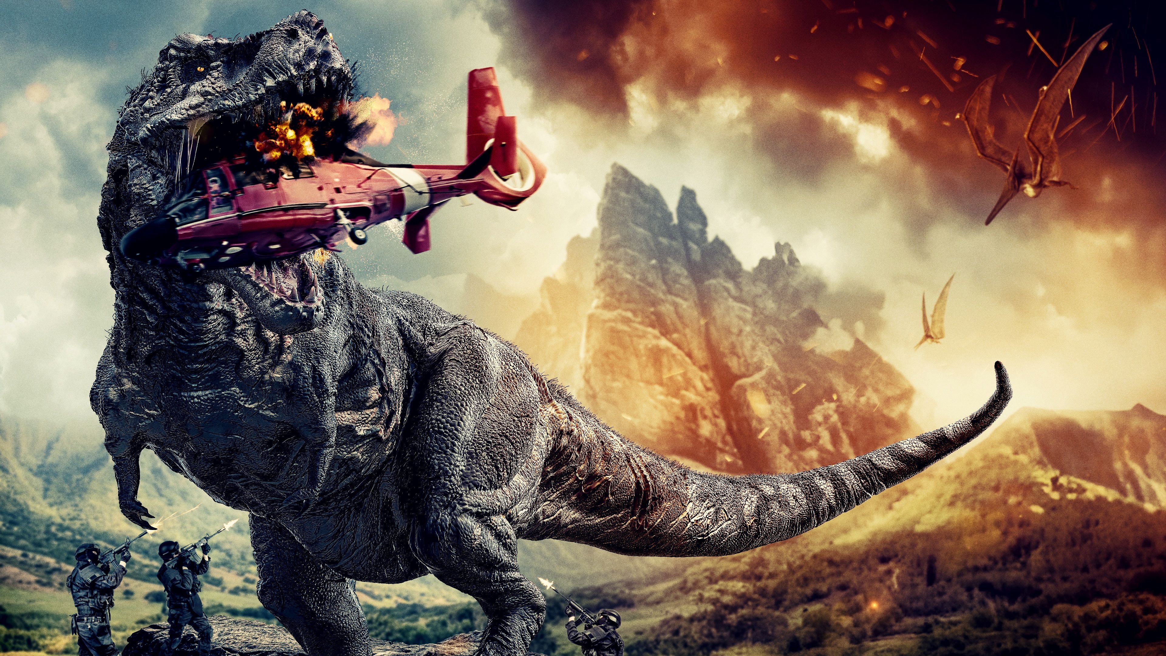 Backdrop for Jurassic Triangle