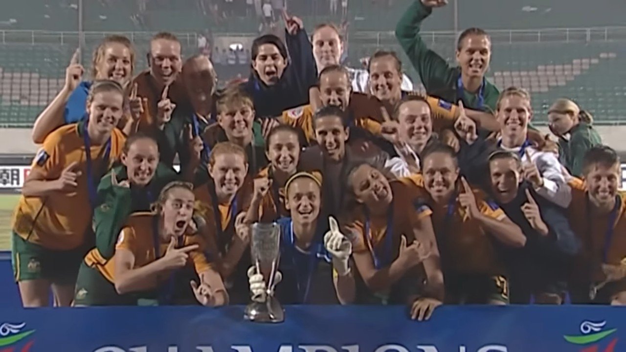 Backdrop for History Makers: The Story of the 2010 AFC Women's Asian Cup Winners