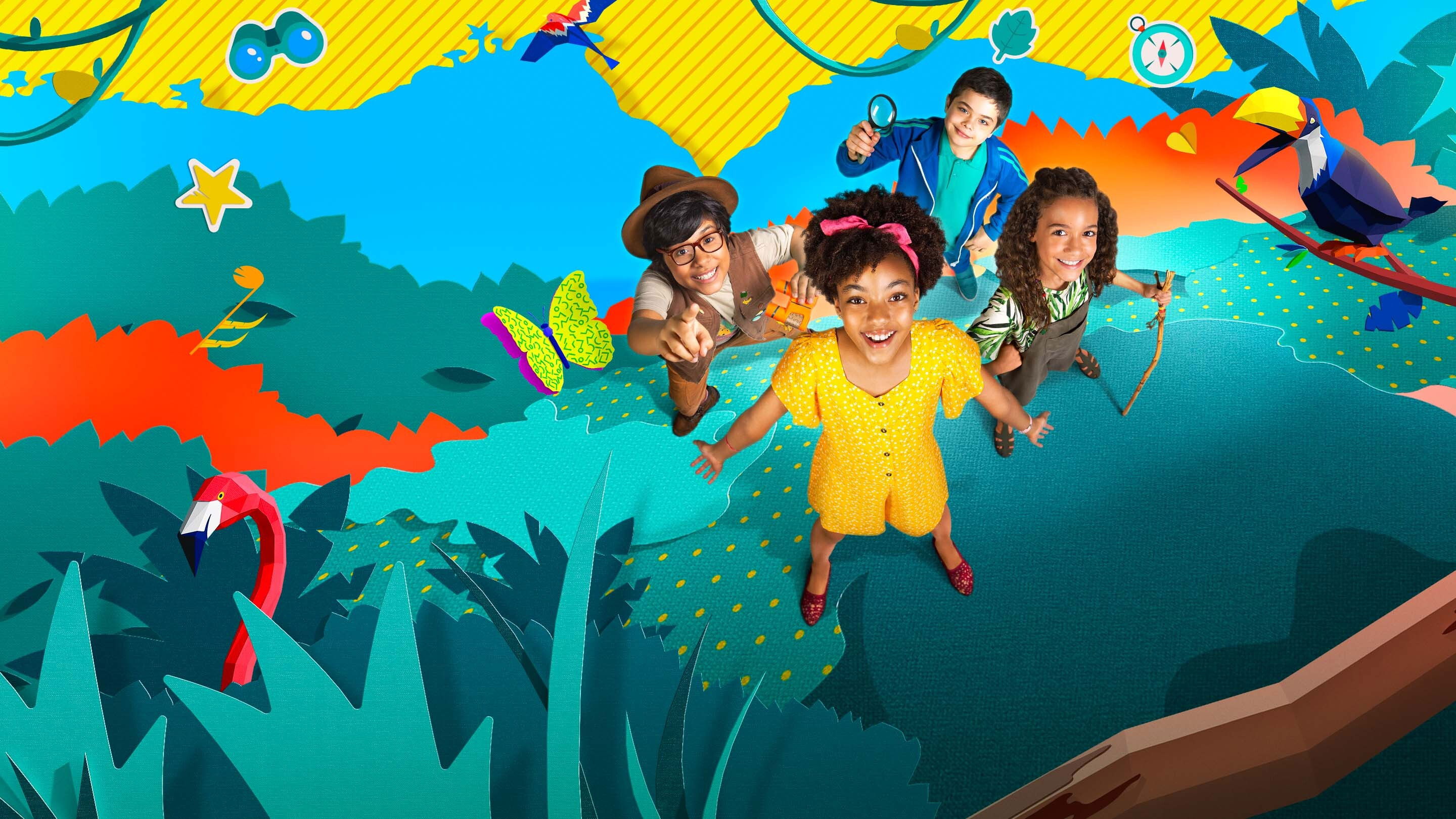 Backdrop for Mundo CurioZoo