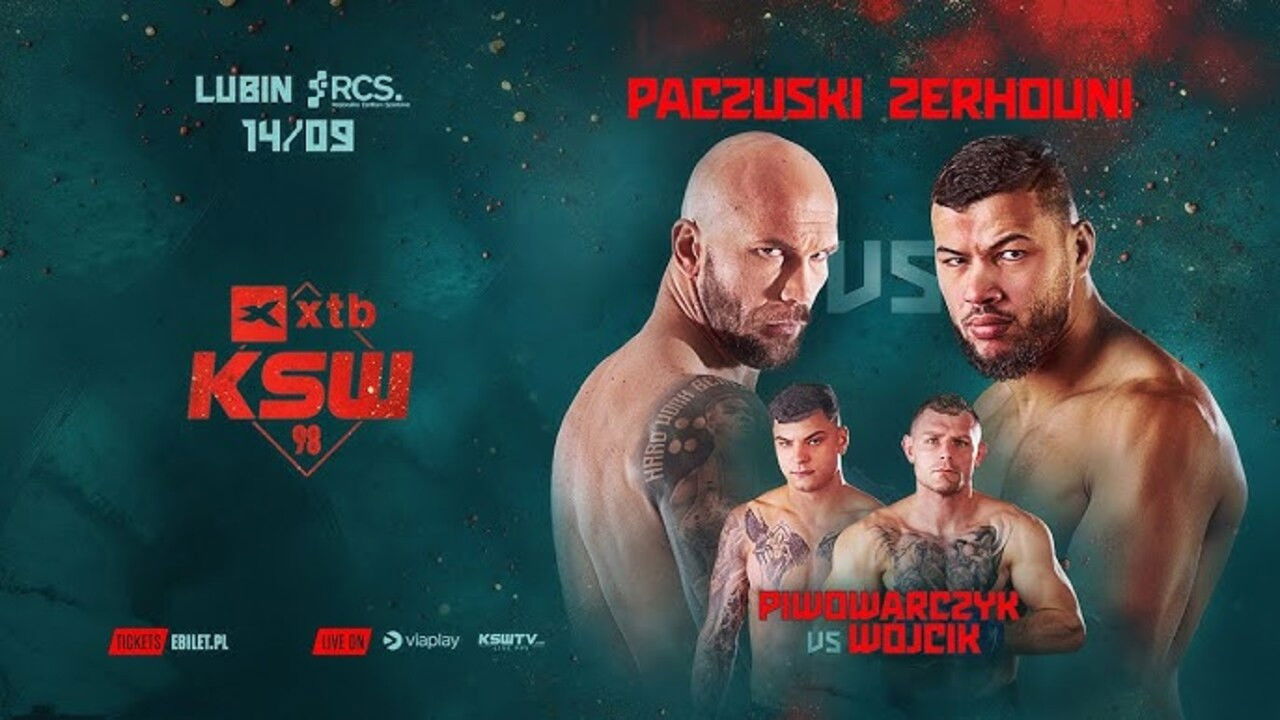 Backdrop for KSW 98: Paczuski vs. Zerhouni
