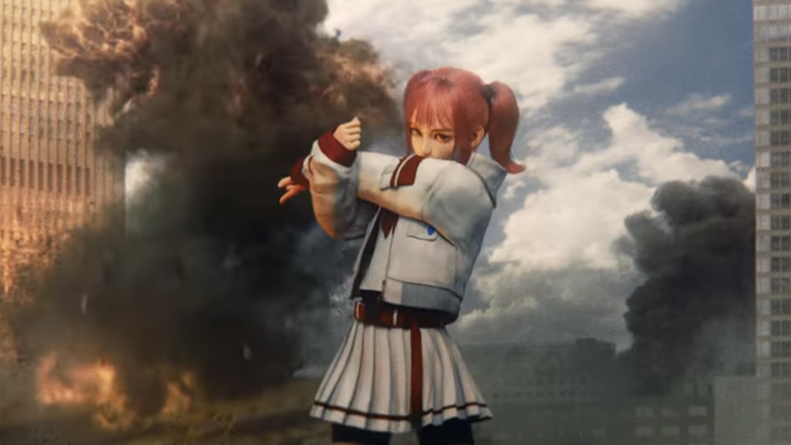 Backdrop for Dai-Kaiju vs. Giant Girl