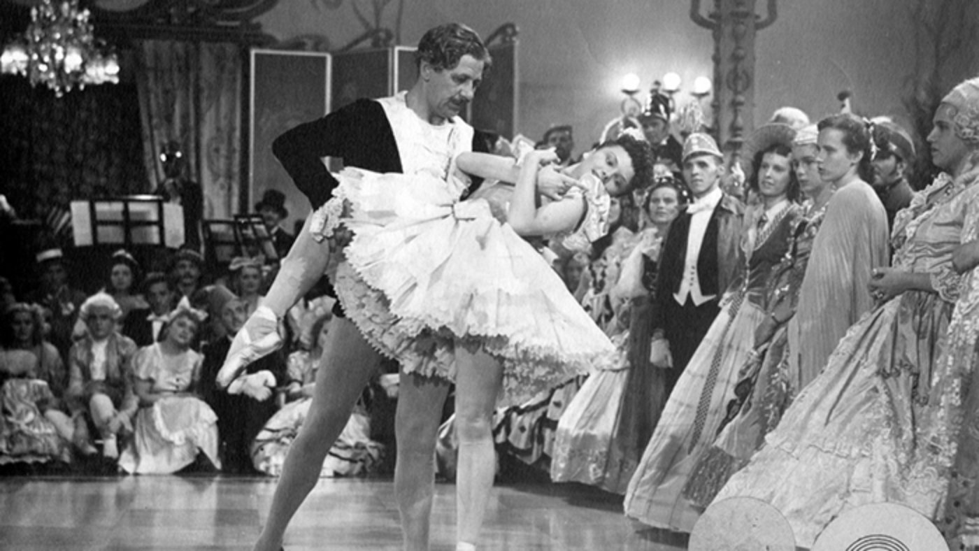 Backdrop for Invitation to the Dance