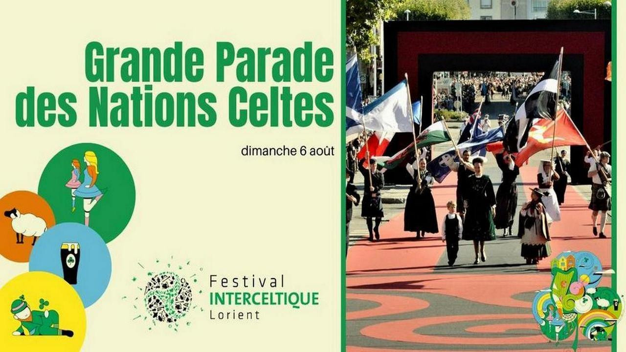 Backdrop for La Grande Parade des Nations Celtes