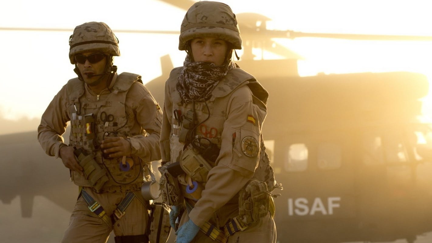 Backdrop for Rescue Under Fire