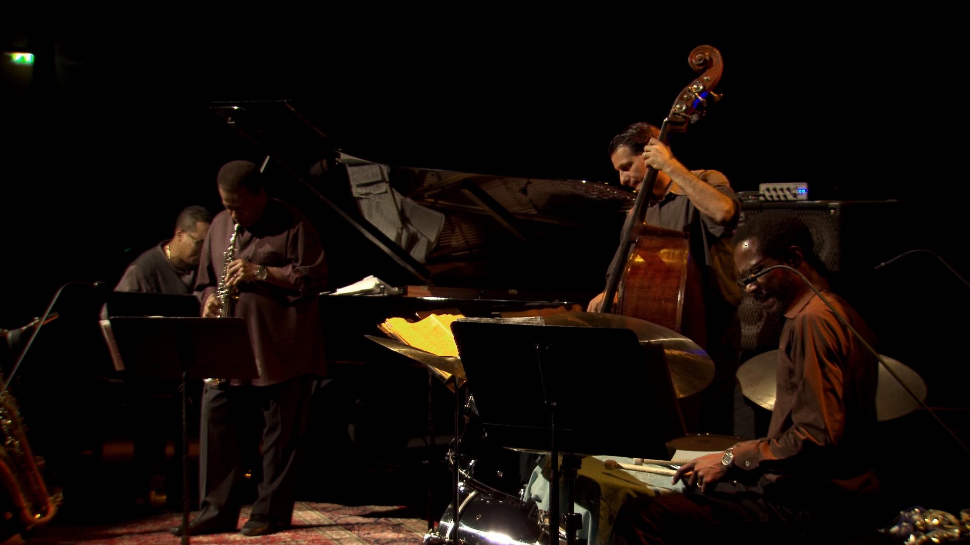 Backdrop for The Language of the Unknown: A Film About the Wayne Shorter Quartet