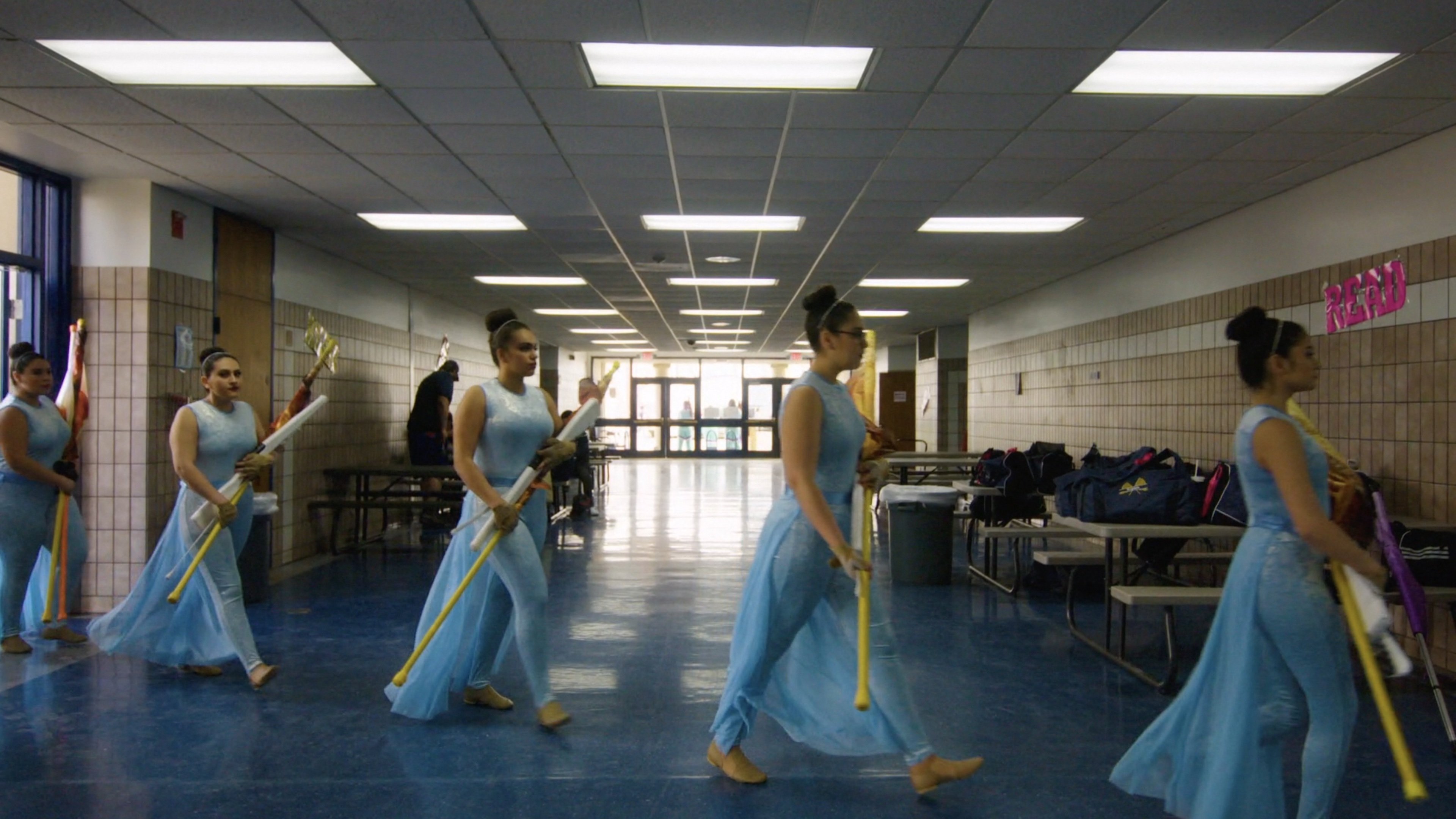 Backdrop for On Guard: A Story of American Youth