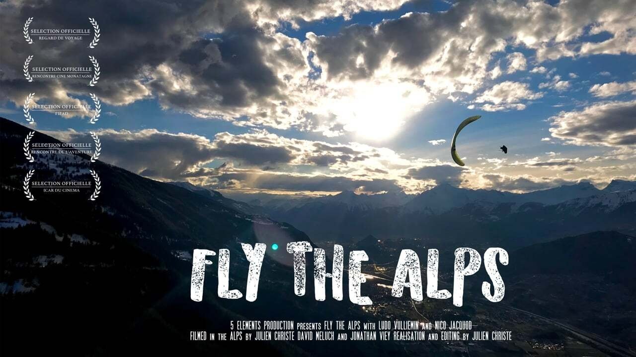 Backdrop for Fly the Alps