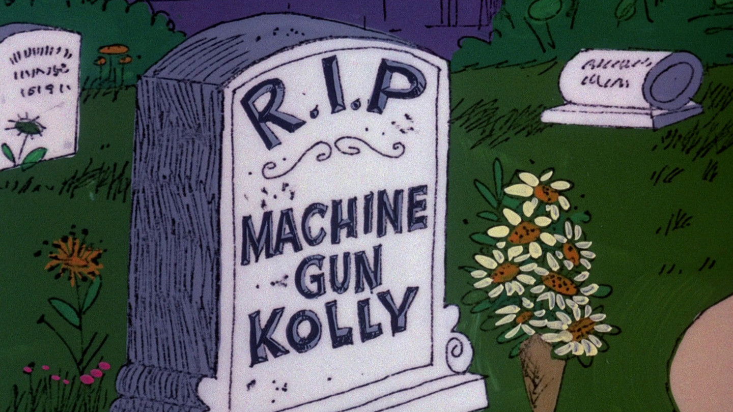 Backdrop for Haunting Dog