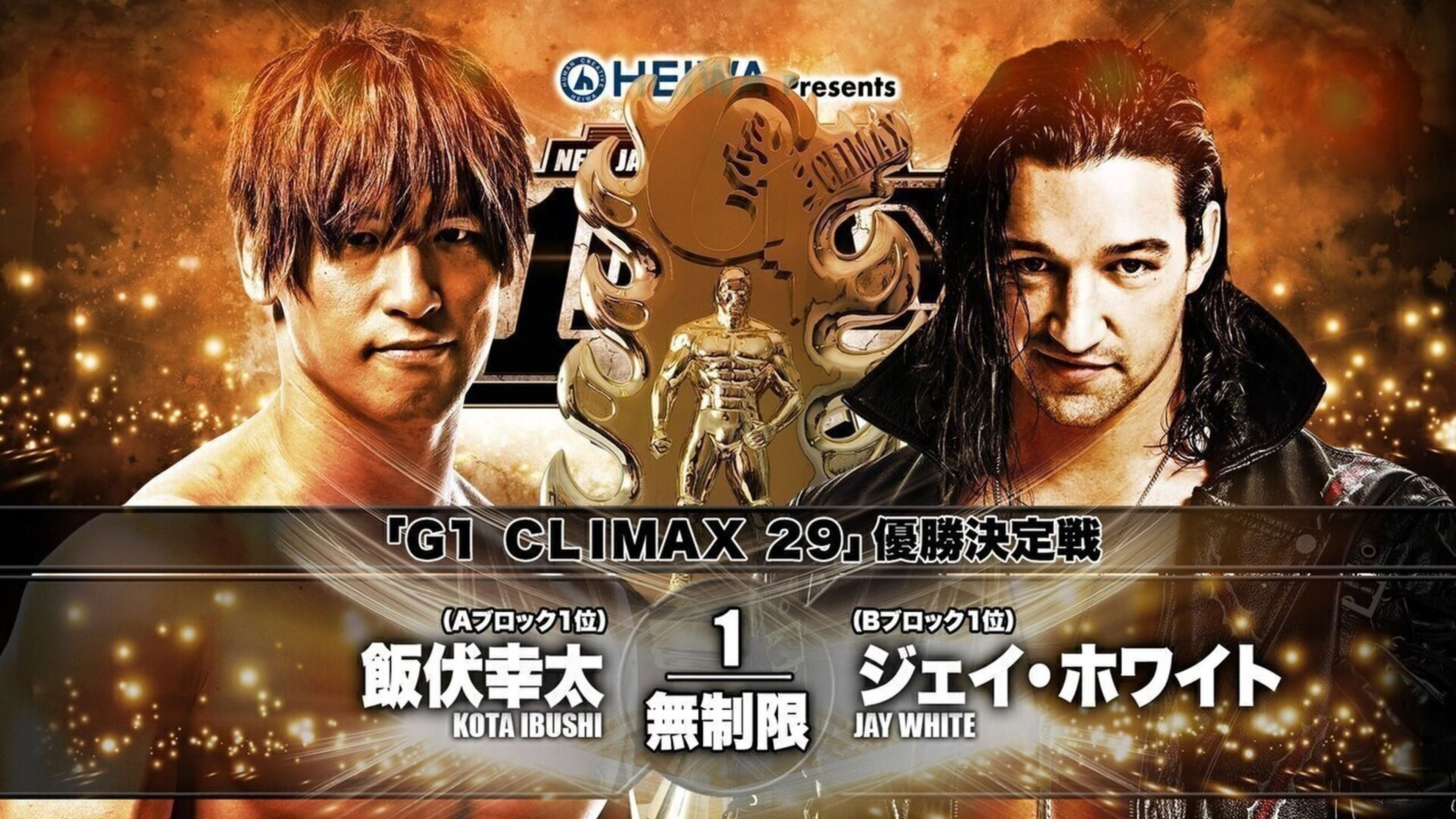 Backdrop for NJPW G1 Climax 29: Day 19 (Final)