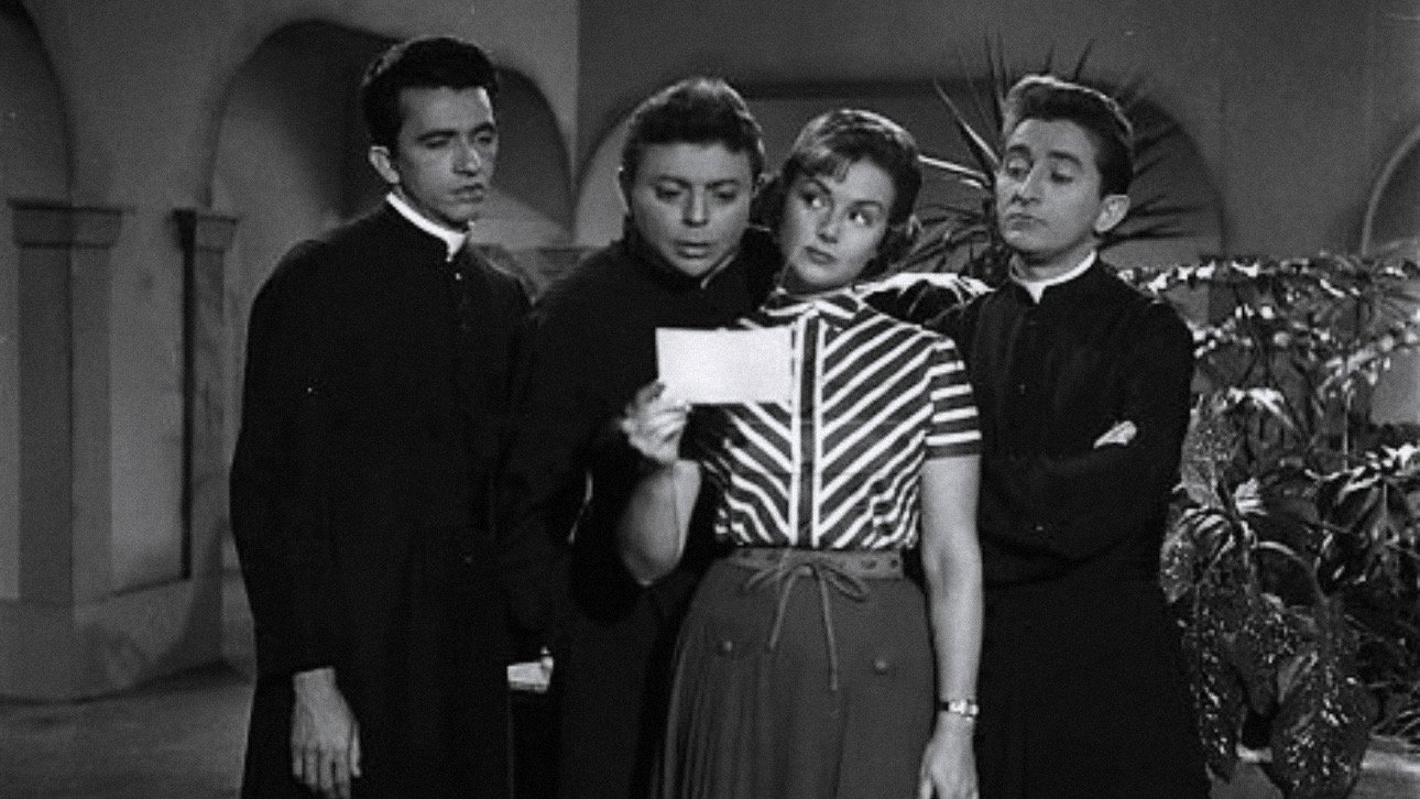 Backdrop for Três Colegas de Batina