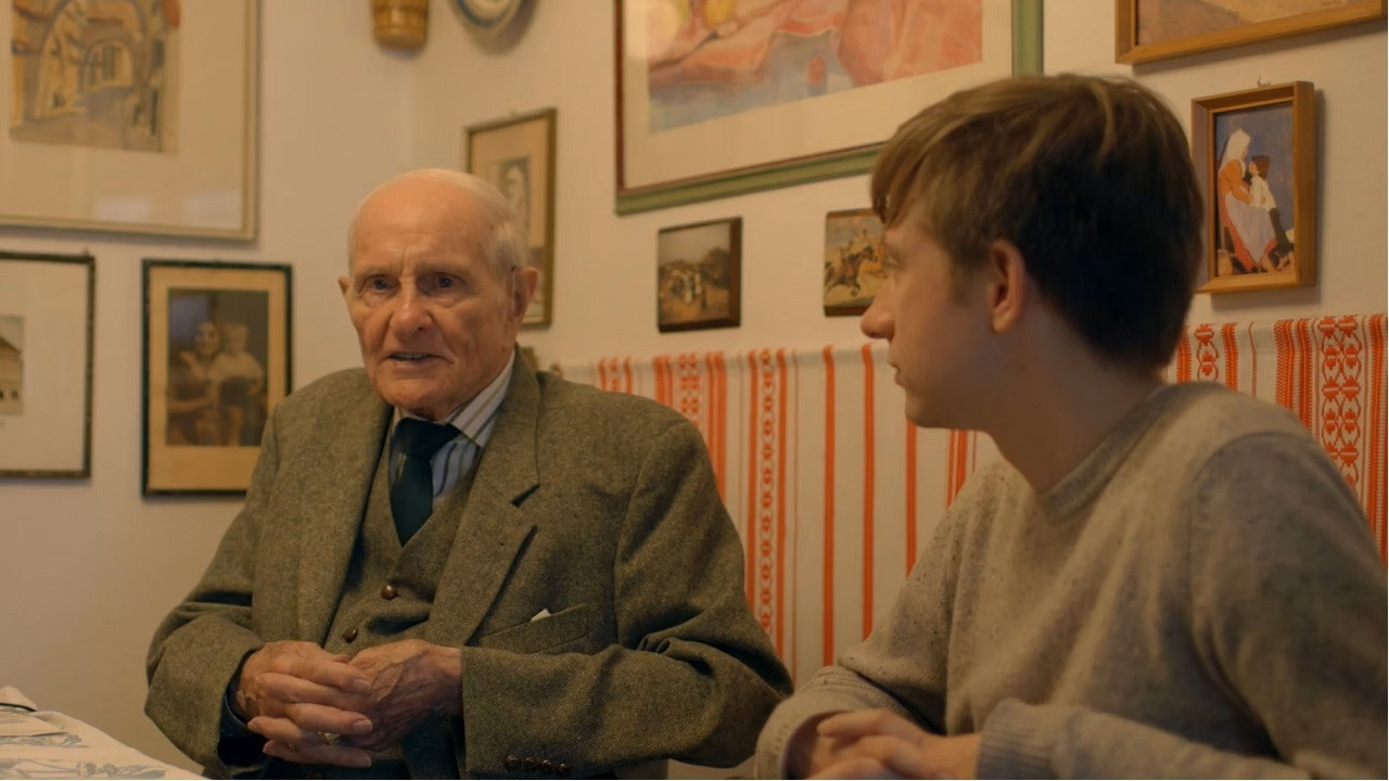 Backdrop for Conversation with Erich Haas