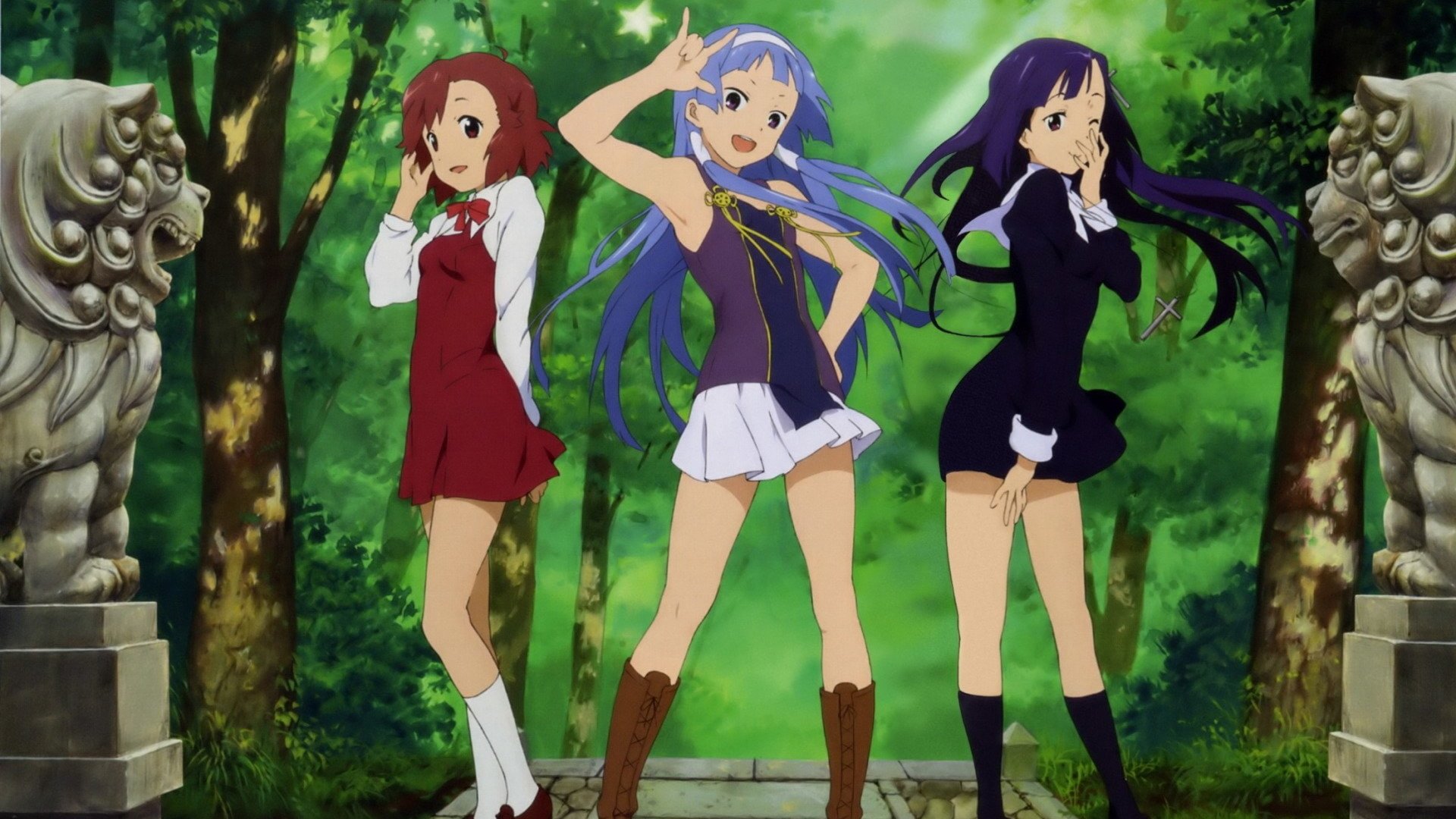 Backdrop for Kannagi: Crazy Shrine Maidens