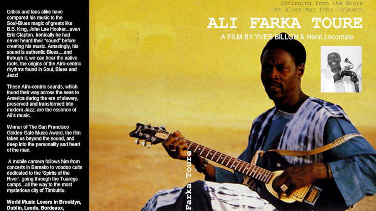 Backdrop for Ali Farka Touré: Springing from the Roots