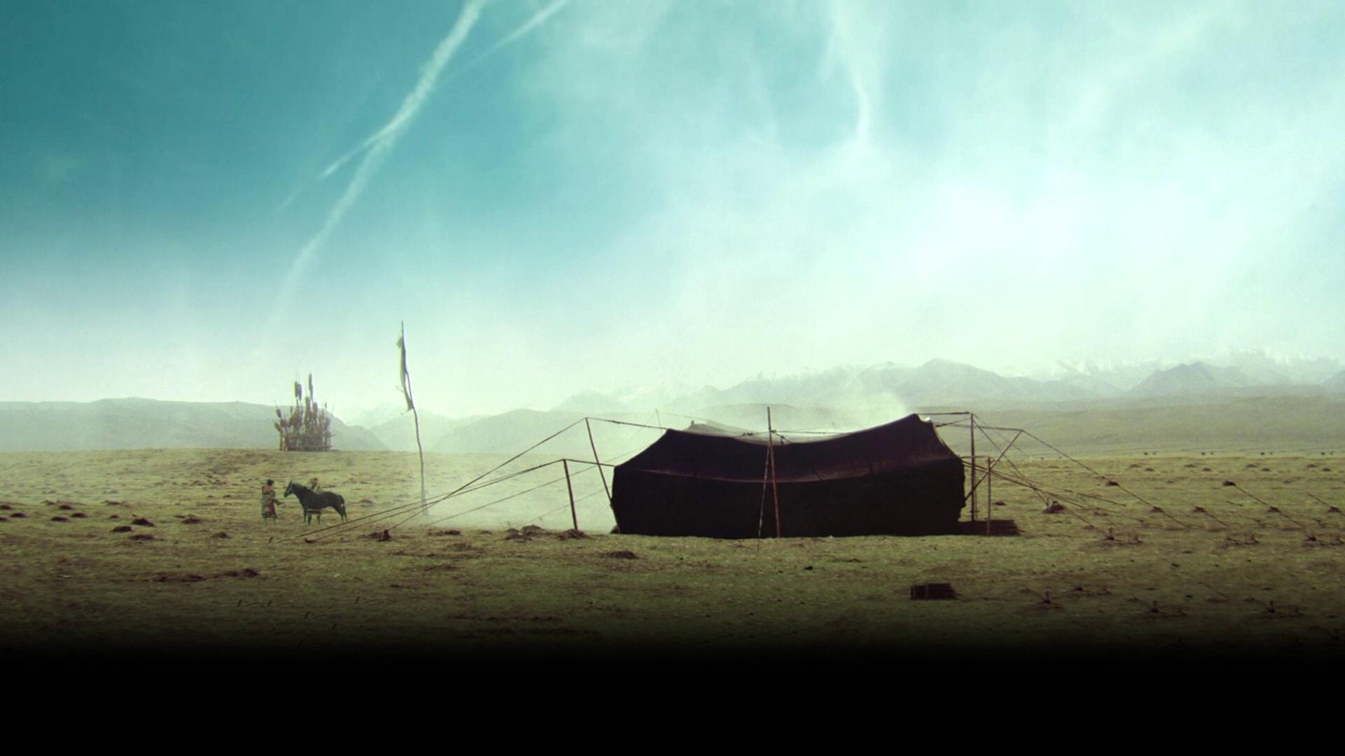 Backdrop for The Horse Thief