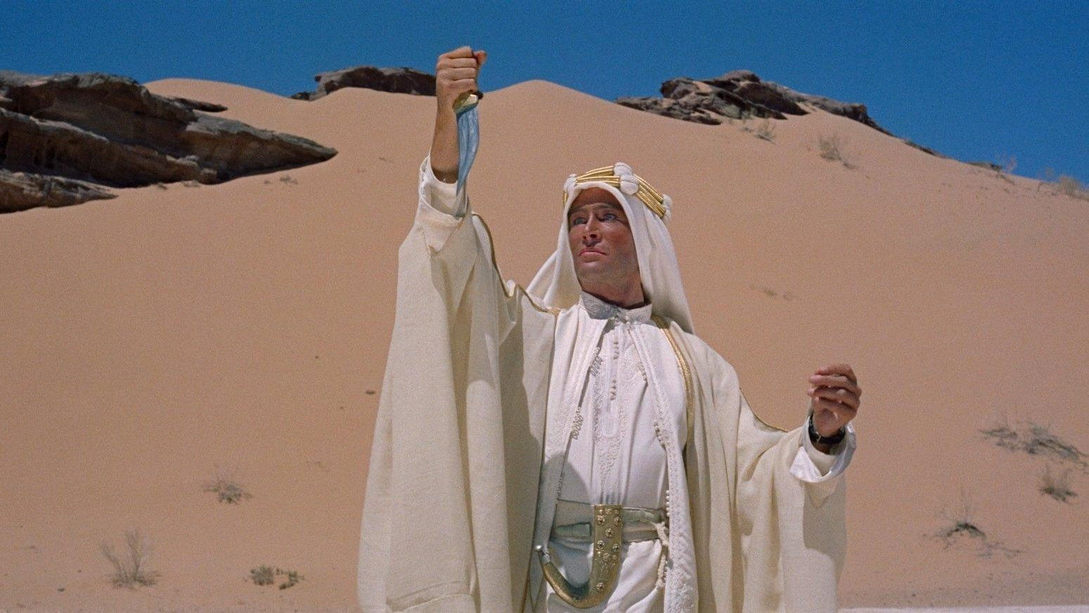 Backdrop for Lawrence of Arabia: A Conversation with Steven Spielberg