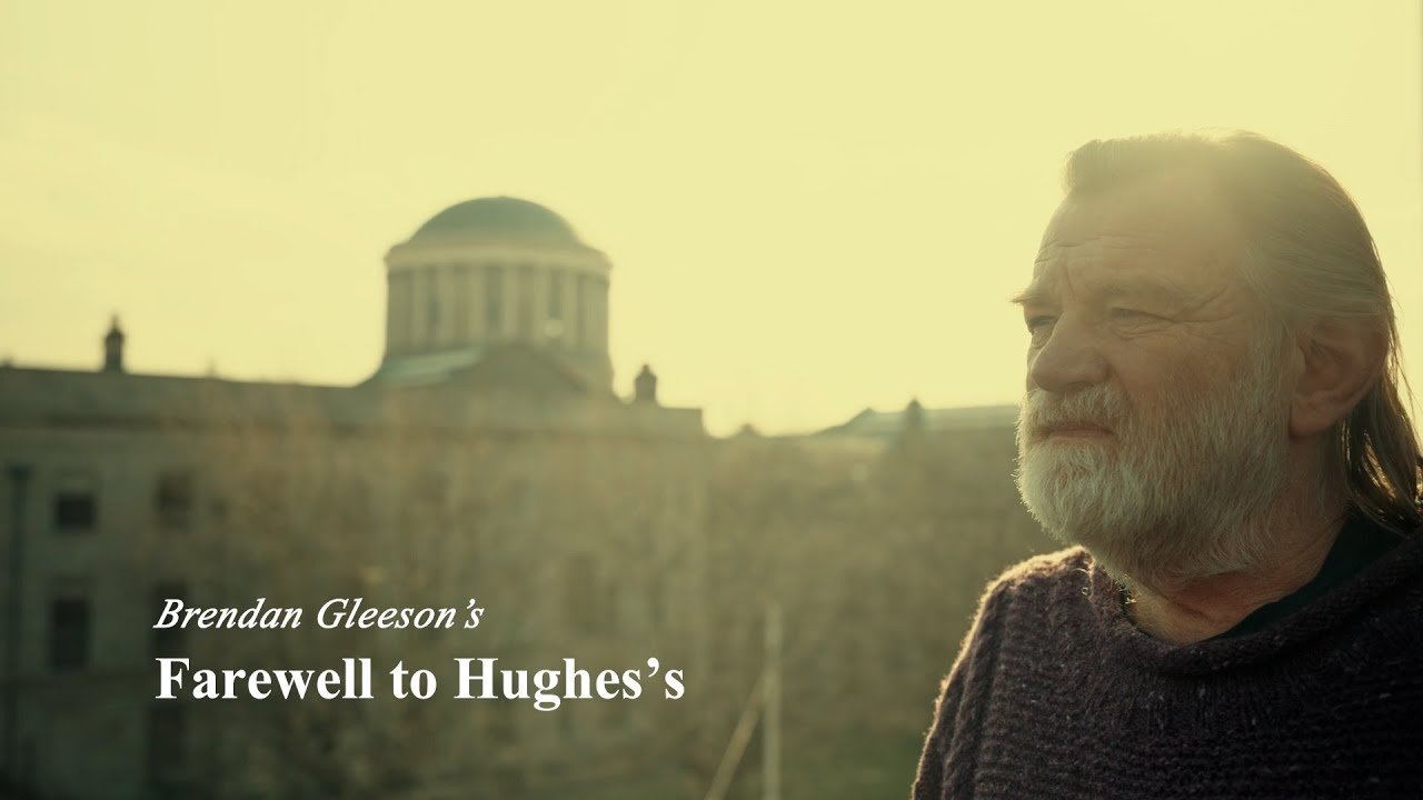 Backdrop for Brendan Gleeson's Farewell to Hughes's