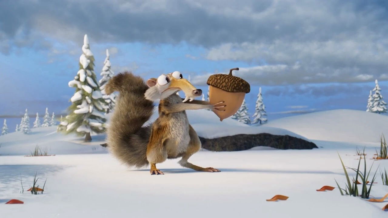 Backdrop for Ice Age: The Last Adventure of Scrat (The End)